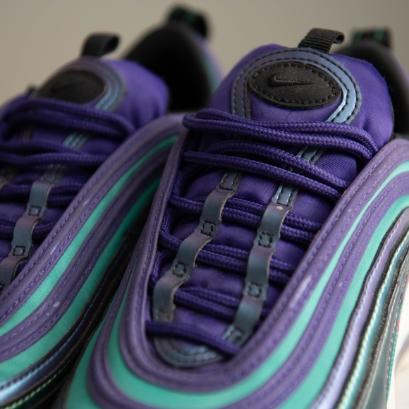 Nike VT3 Air Max 97 GS Iridescent Court Purple AV3181-500 Size 6Y / Women 7.5 - Picture 3 of 7